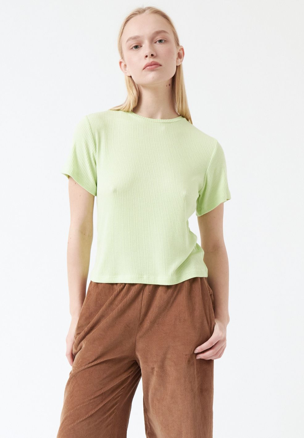 Lula T Shirt Mint-Tops- by AMT- Verse Amsterdam