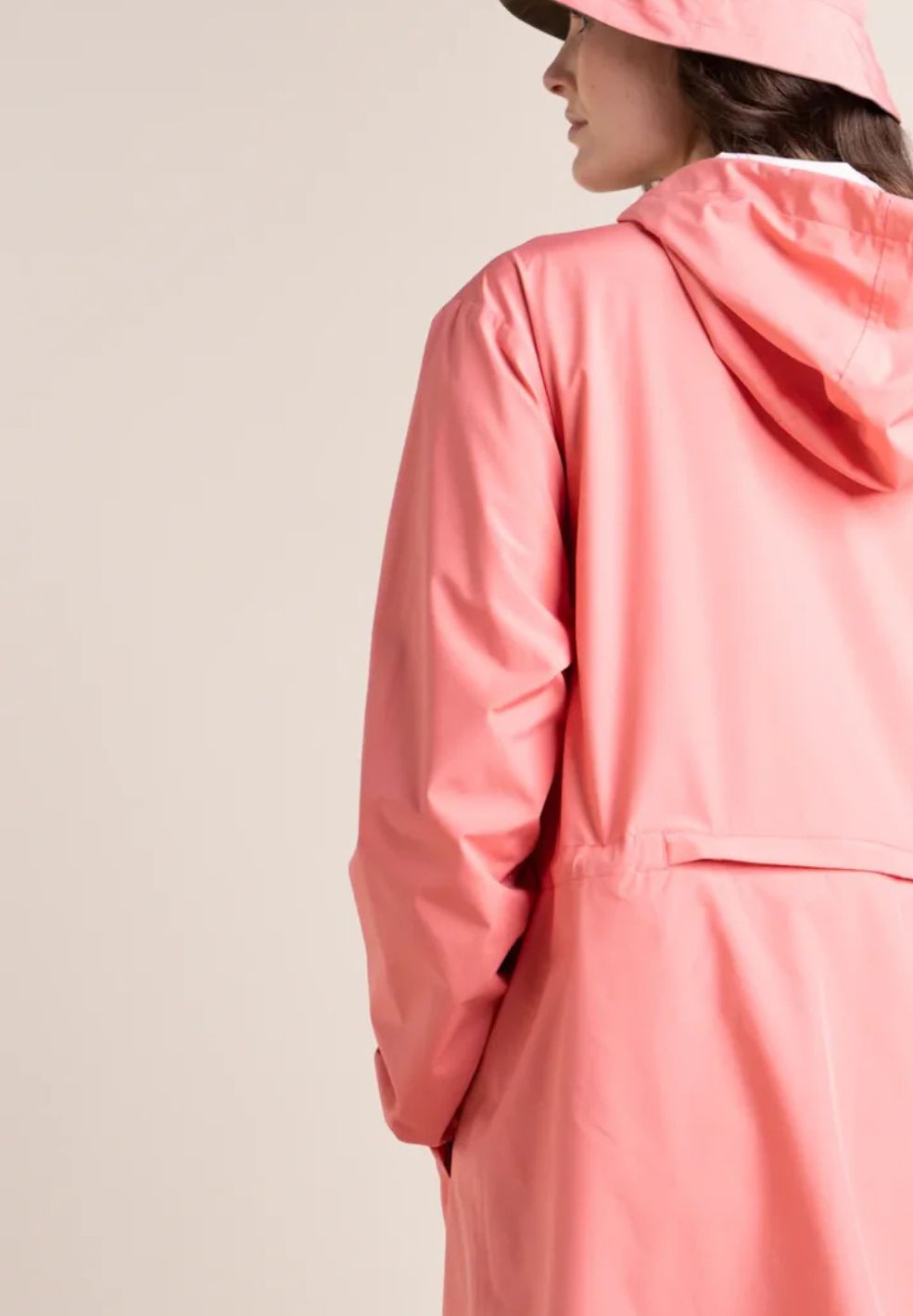 Amelot Rain Jacket Corail-Coats & Jackets- by Flotte- Verse Amsterdam
