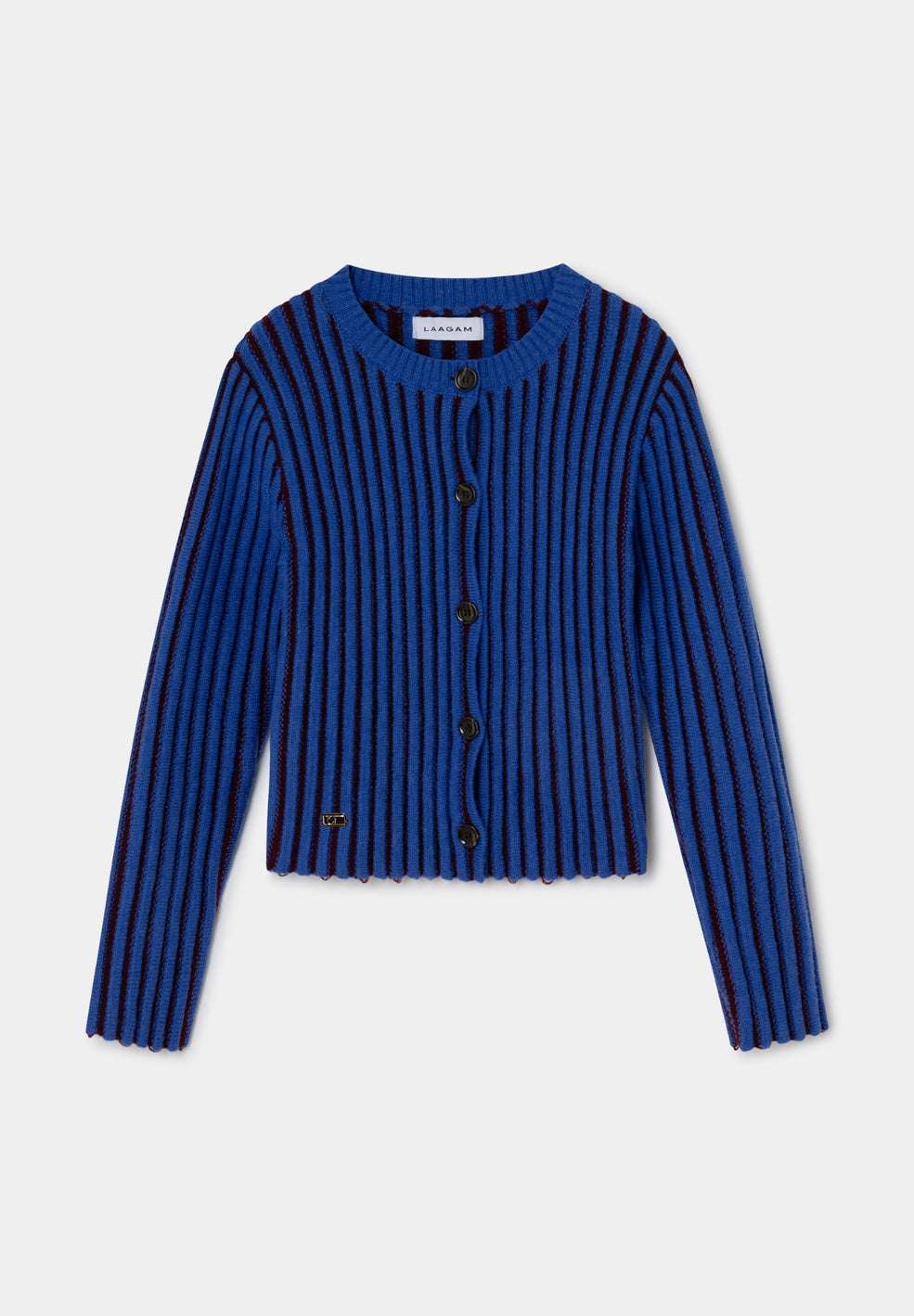 Joyce Blue Textured Cardigan