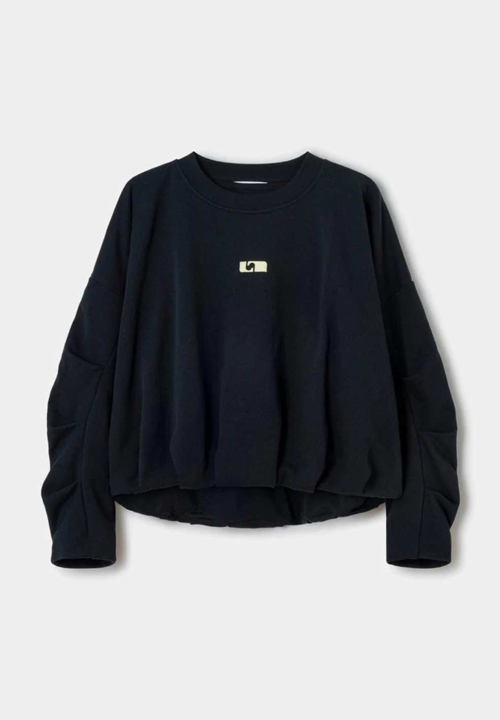 Kelly Sweatshirt Black-Tops- by Laagam- Verse Amsterdam