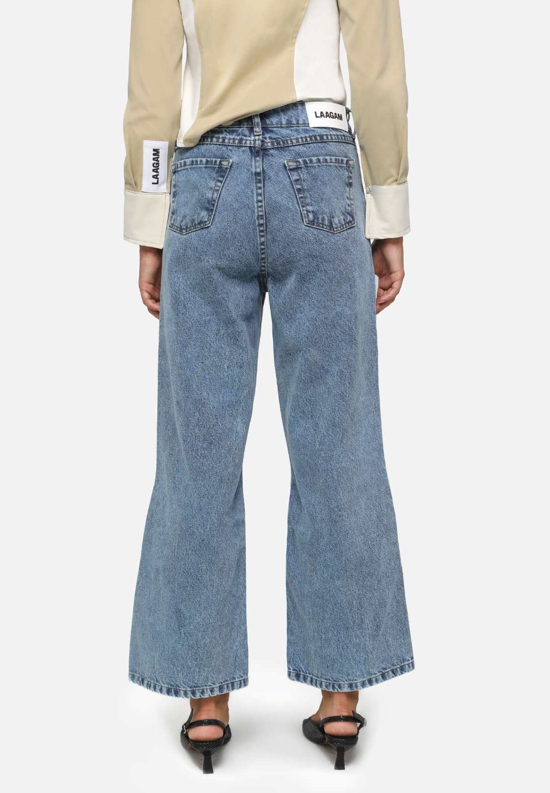Thelma Low Waist Crop Jeans-Jeans- by Laagam- Verse Amsterdam