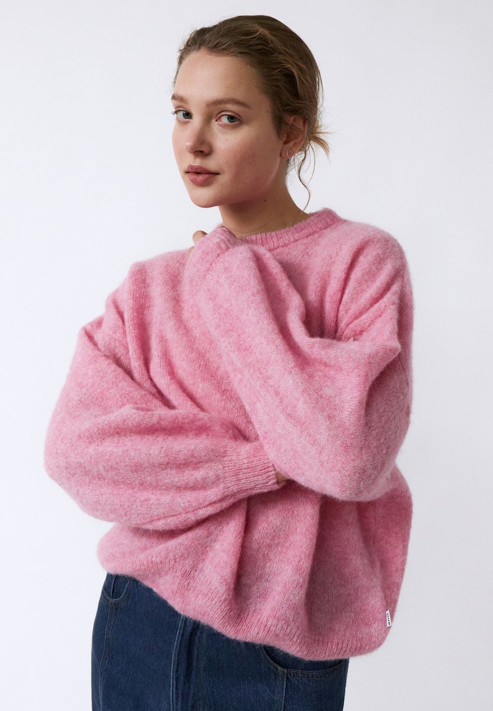 Galeta Mohair Knit Pink