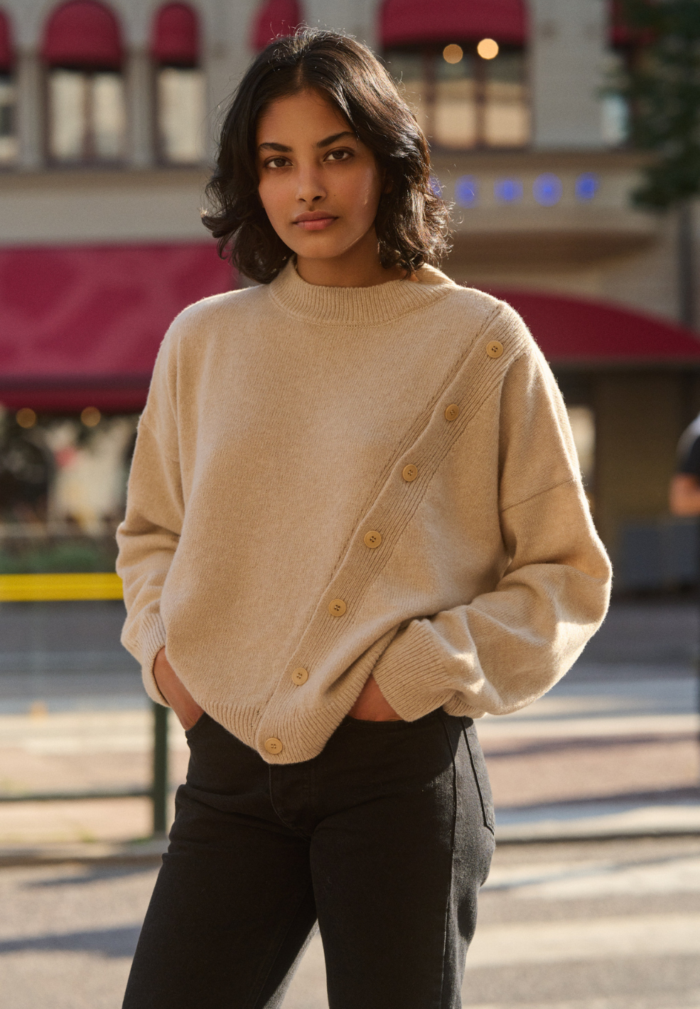 Wonders Knit Sweater Beige