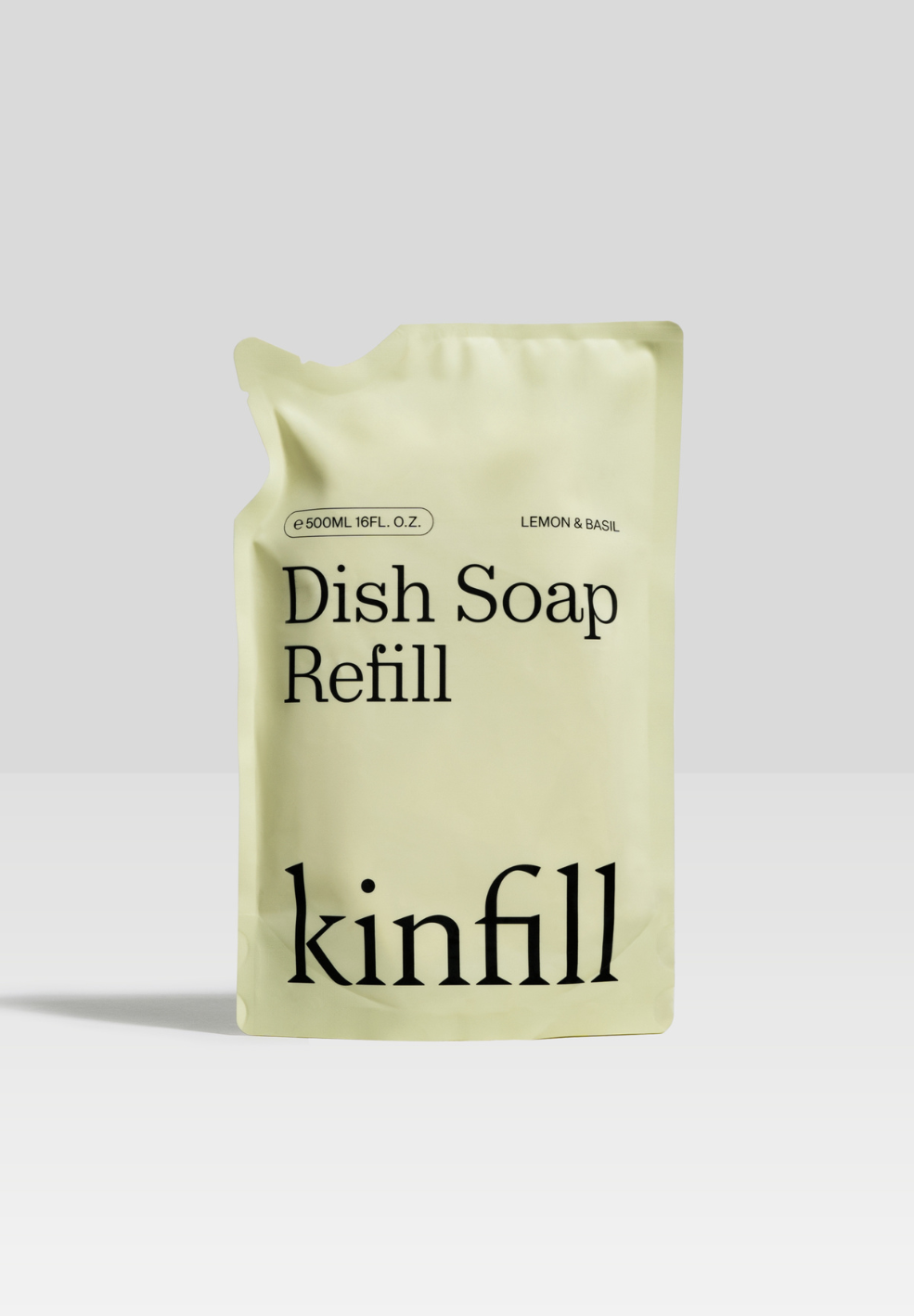 Refill Dish Soap Lemon & Basil (500ml)
