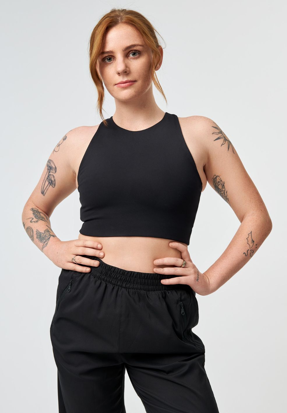 Dylan Bra Black-Sportswear- by Girlfriend Collective- Verse Amsterdam