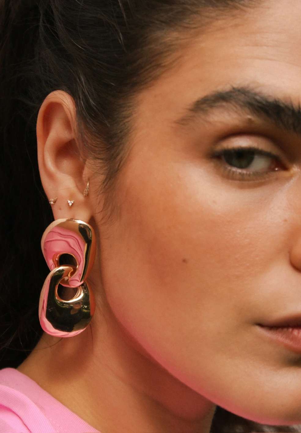 Aria Earrings Gold