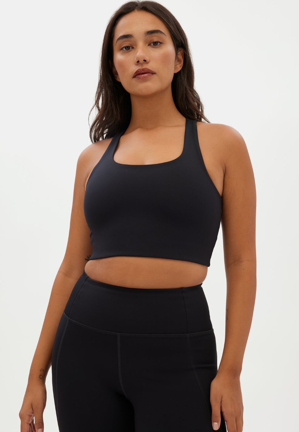 Paloma Bra Black-Sportswear- by Girlfriend Collective- Verse Amsterdam