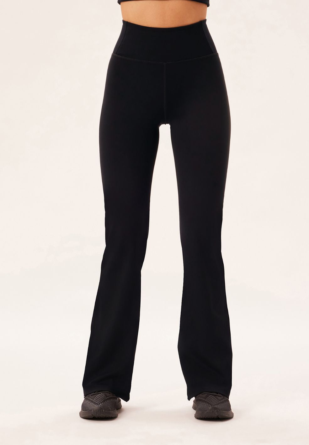 Compressive Flare Leggings Black-Sportswear- by Girlfriend Collective- Verse Amsterdam