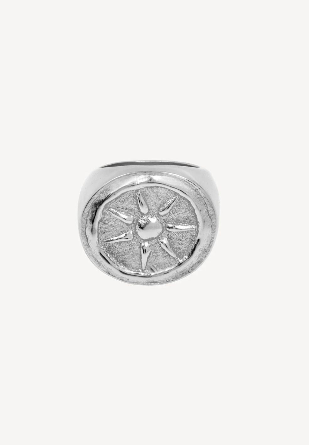 Sole Ring Silver-Jewellery- by Moncollier- Verse Amsterdam