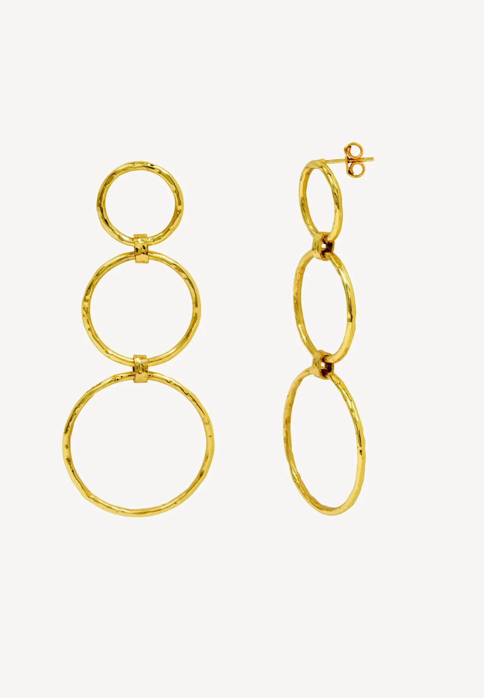 Mars Earrings Gold-Jewellery- by Moncollier- Verse Amsterdam