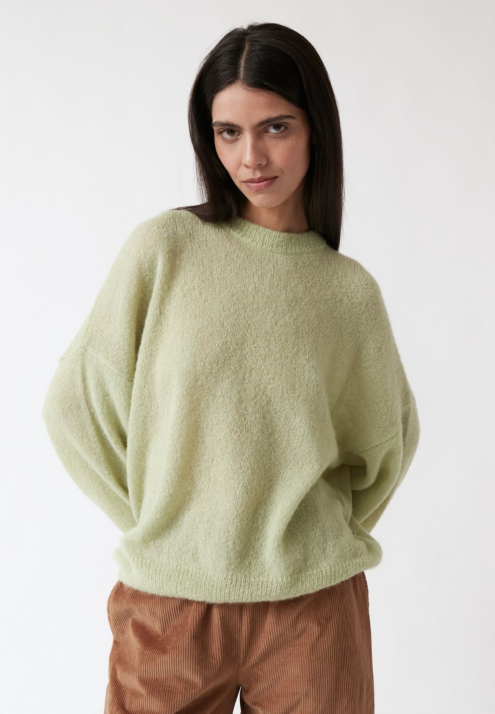 Galeta Round Neck Sweater Mint