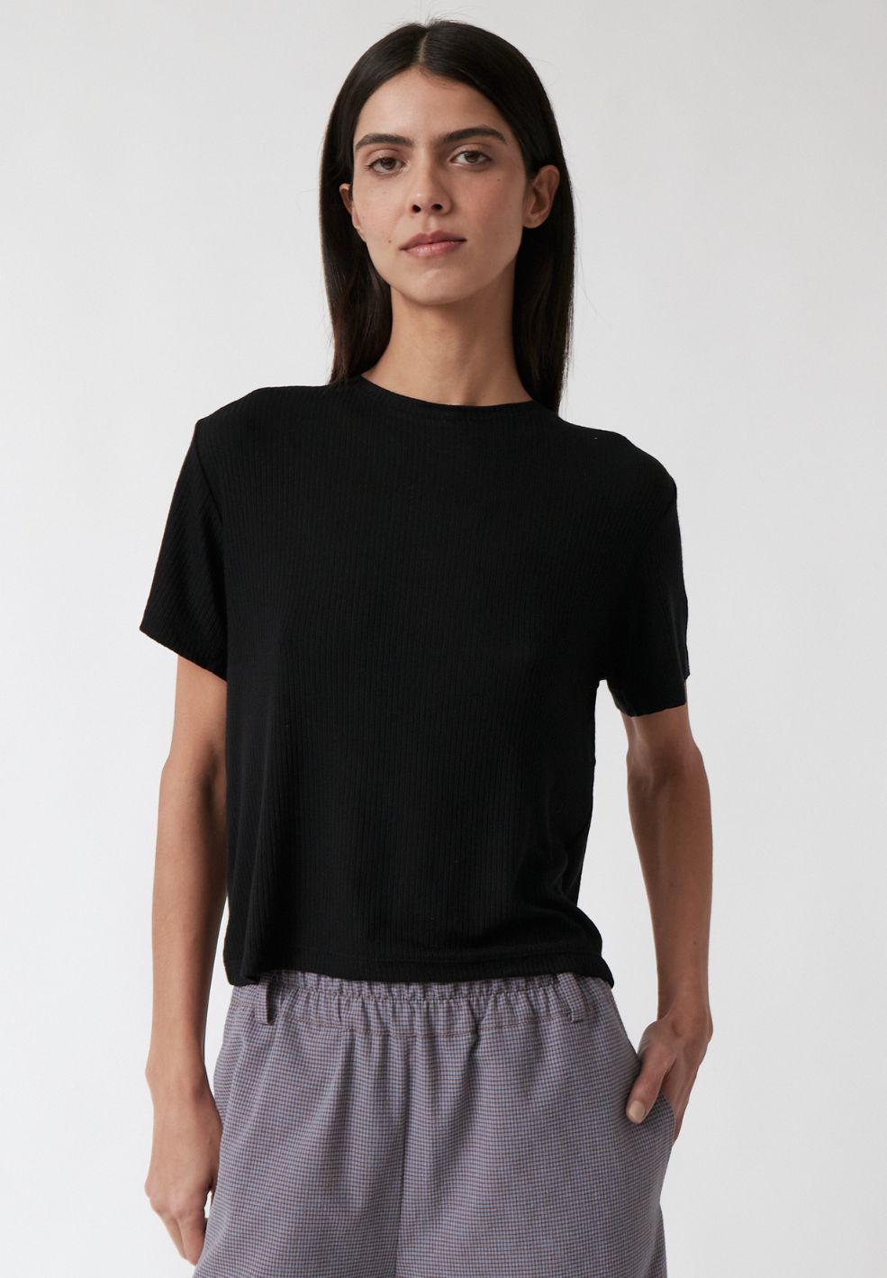 Lula T Shirt Black-Tops- by AMT- Verse Amsterdam