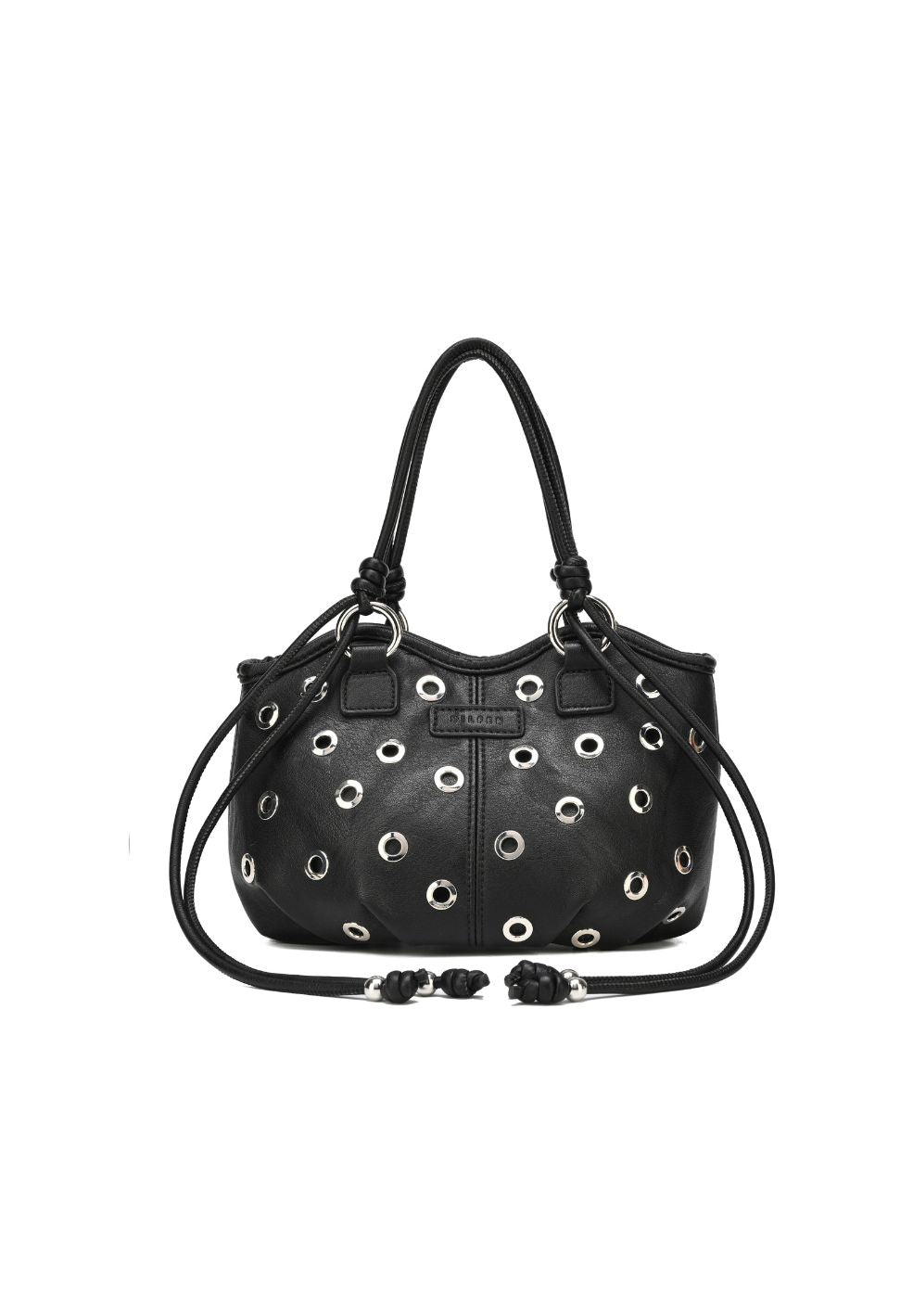 Daphne Eyelet Bag Black-Bags- by Silfen- Verse Amsterdam