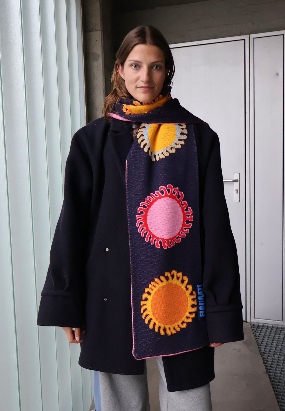 Sunny Scarf Large-Hats & Scarves- by Figurati- Verse Amsterdam