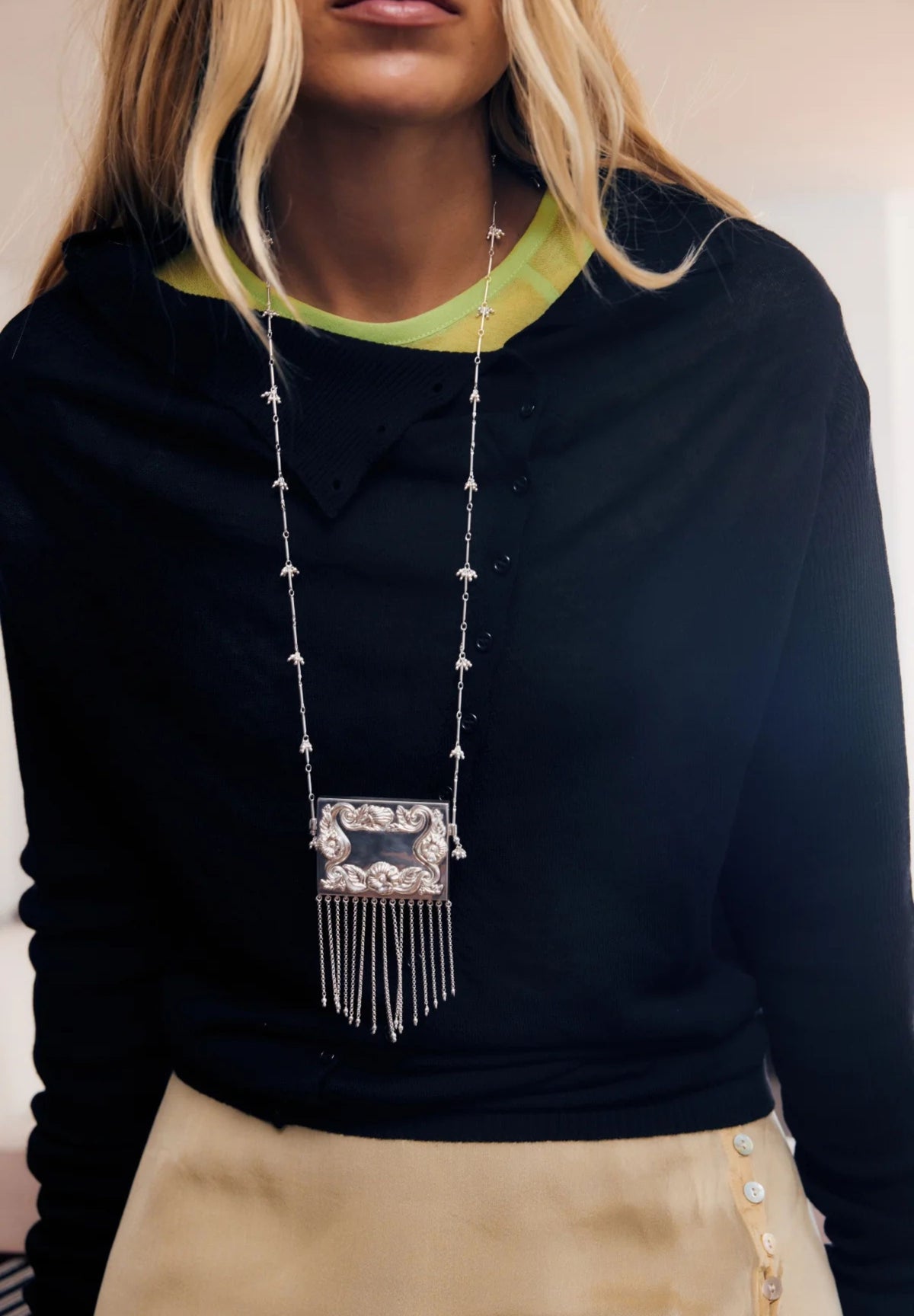 Paula Silver Necklace