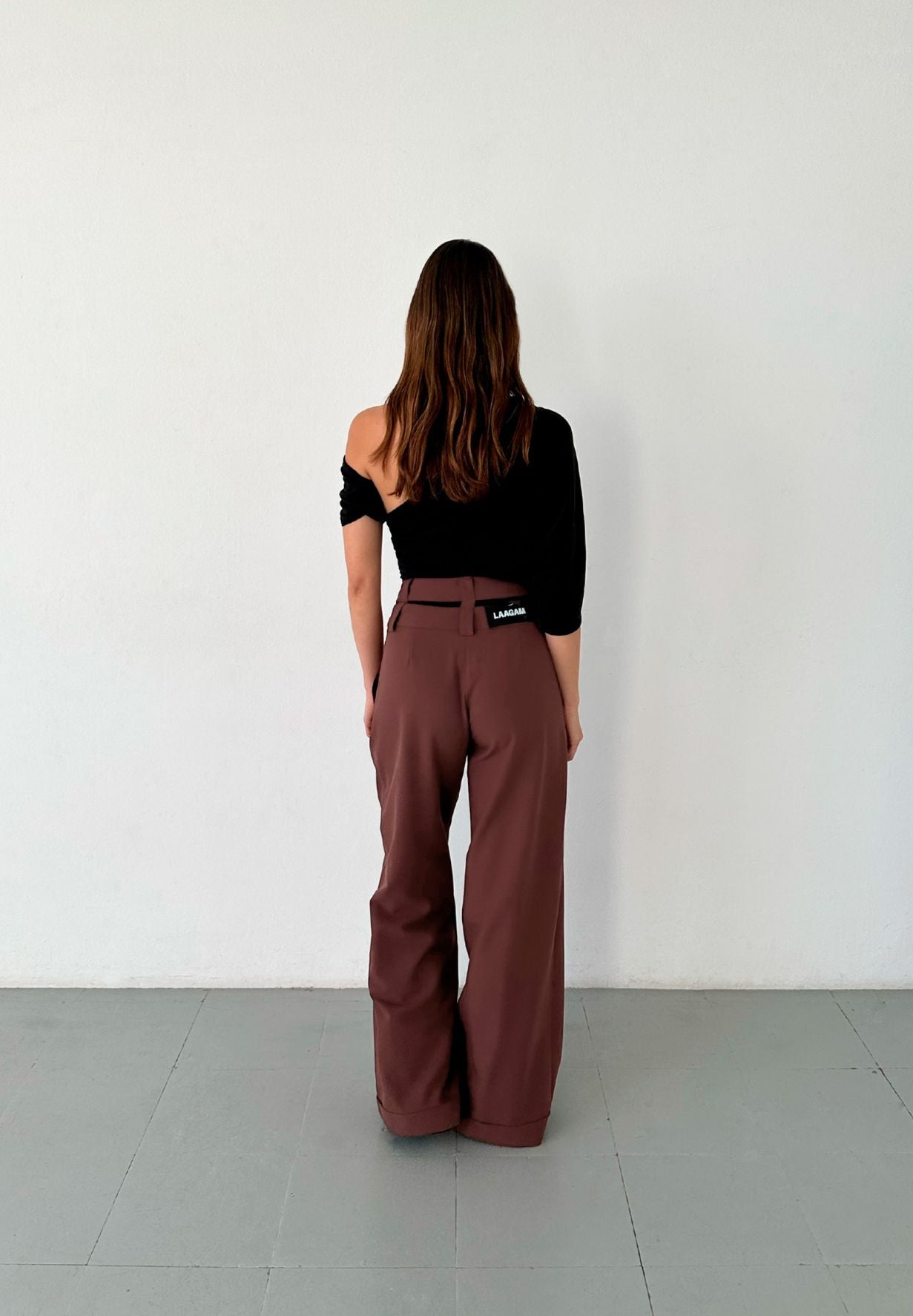 Smith Pants Brown-Pants- by Laagam- Verse Amsterdam