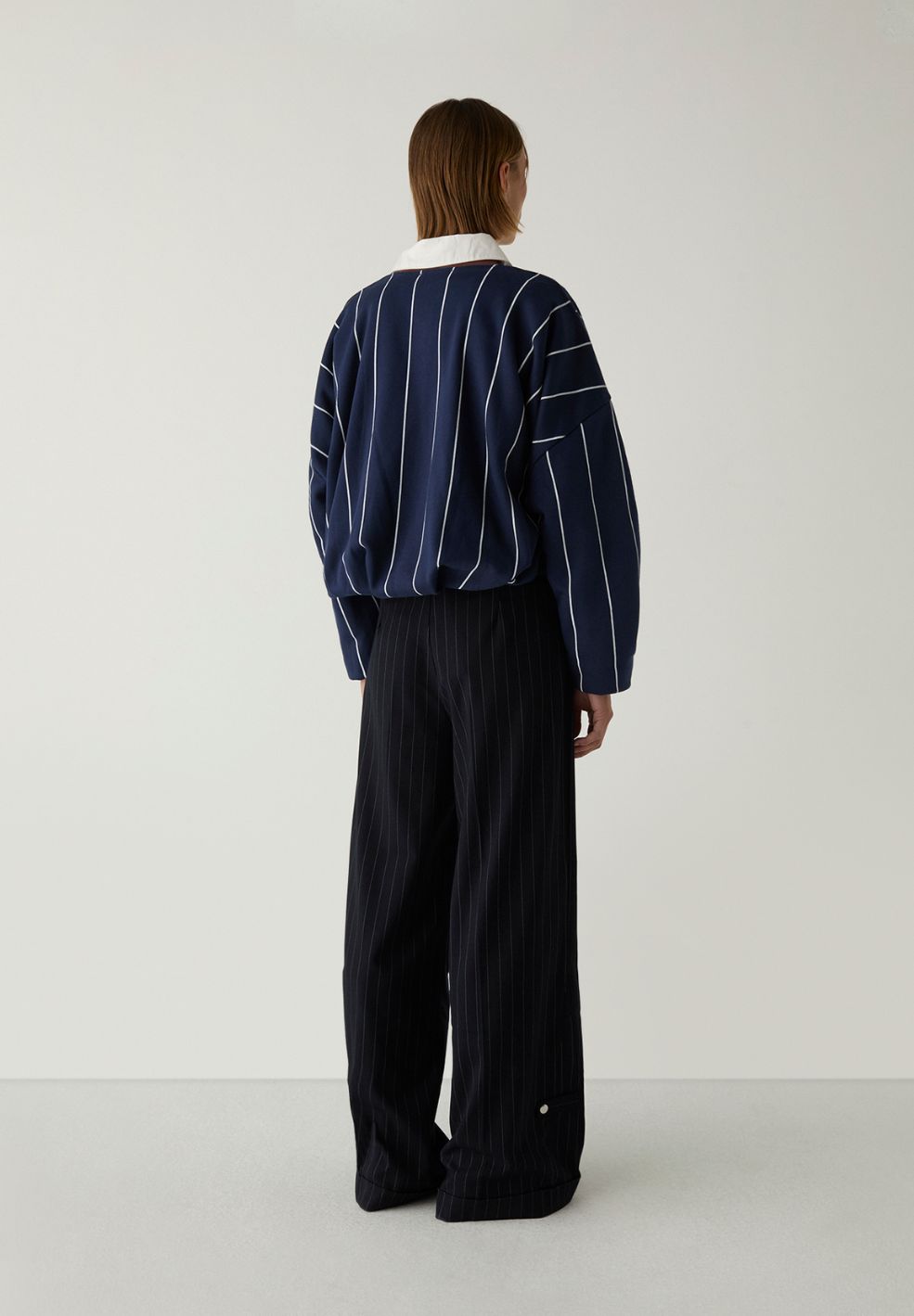 Kelly Sweatshirt Navy Stripes
