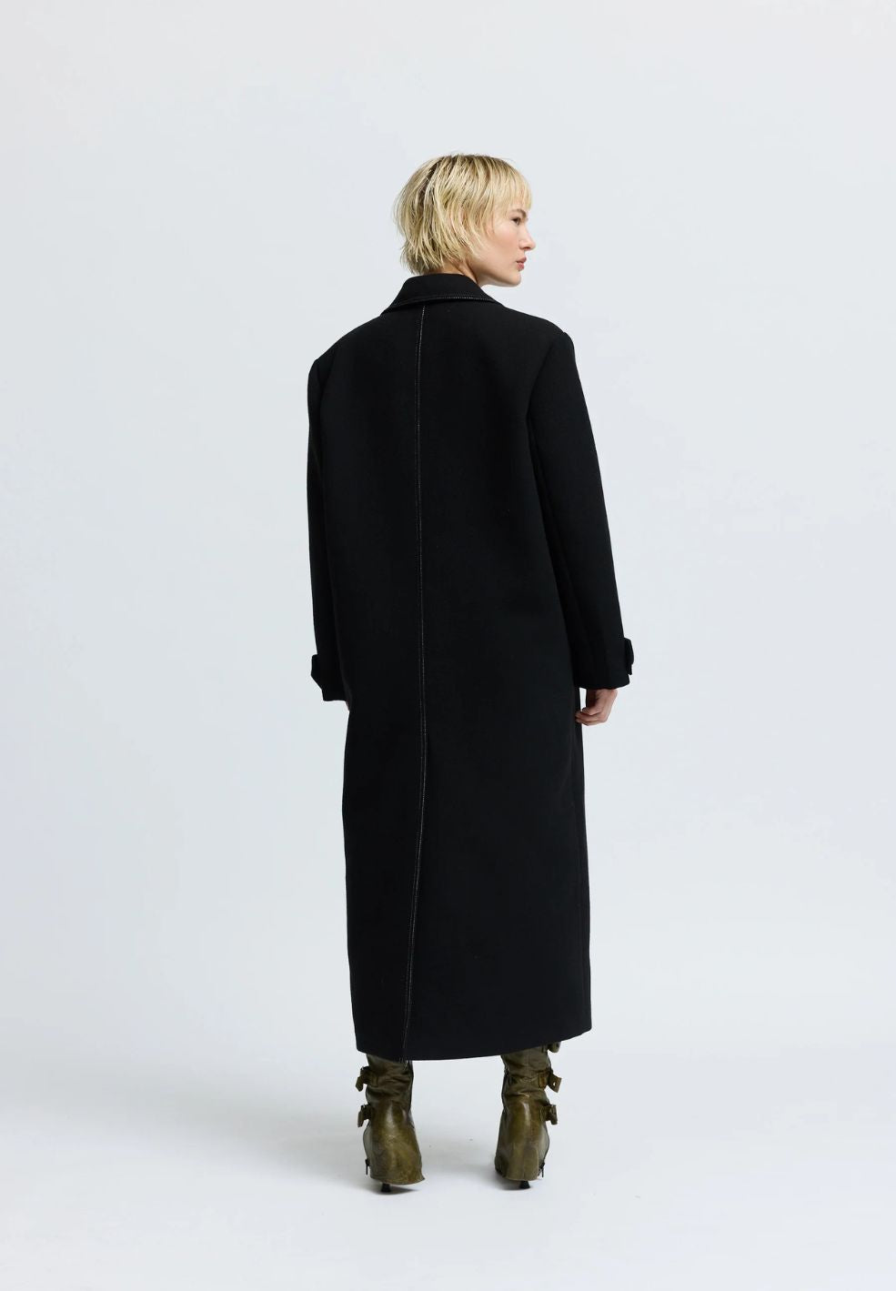 HelmaRS Coat Black