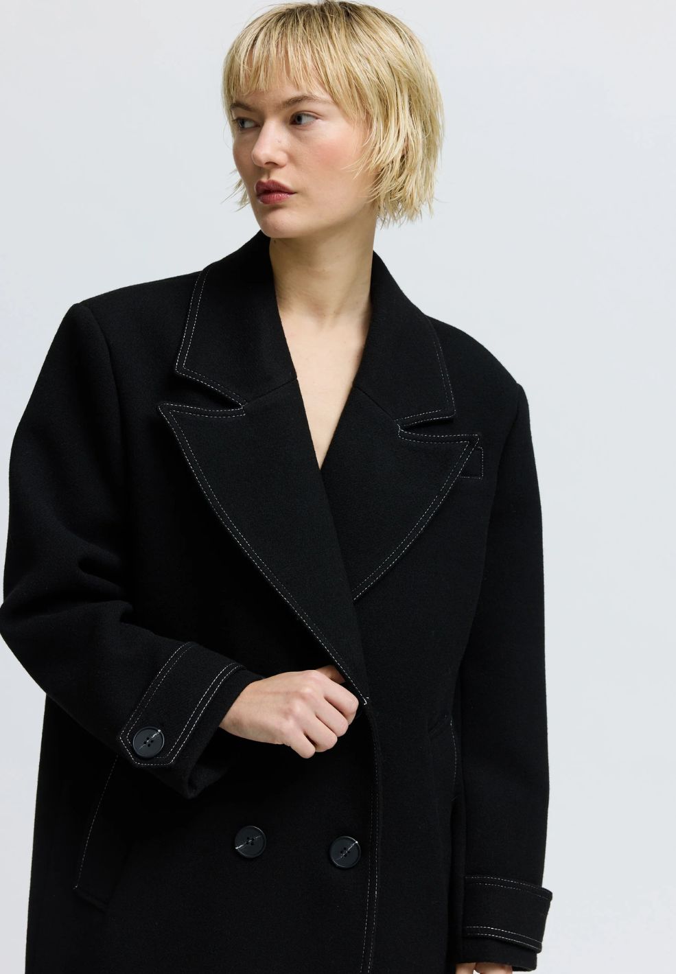 HelmaRS Coat Black