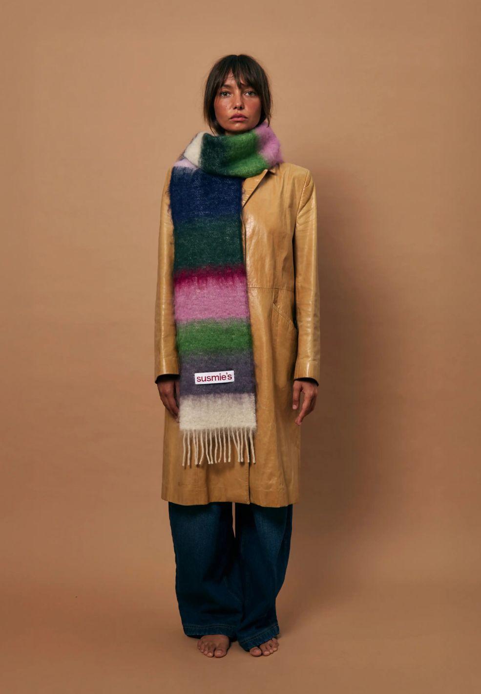 Strangers In The Night Scarf-Hats & Scarves-Susmie's-Verse