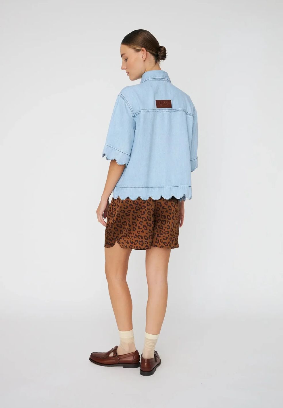 Soft Denim Shirt Light Blue