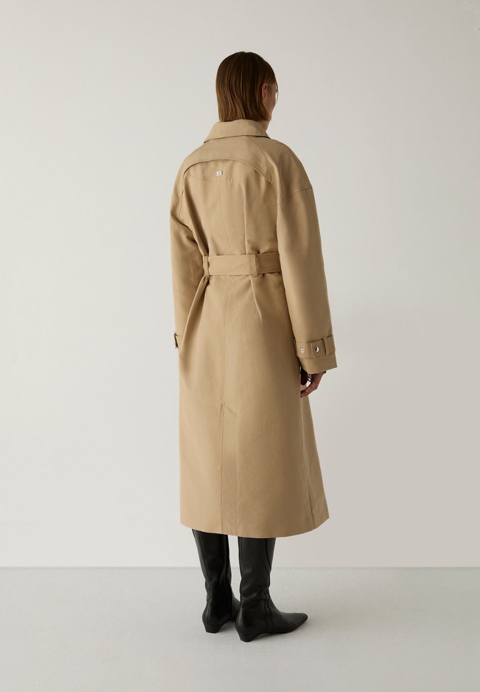 Antwerp Camel Trench Coat