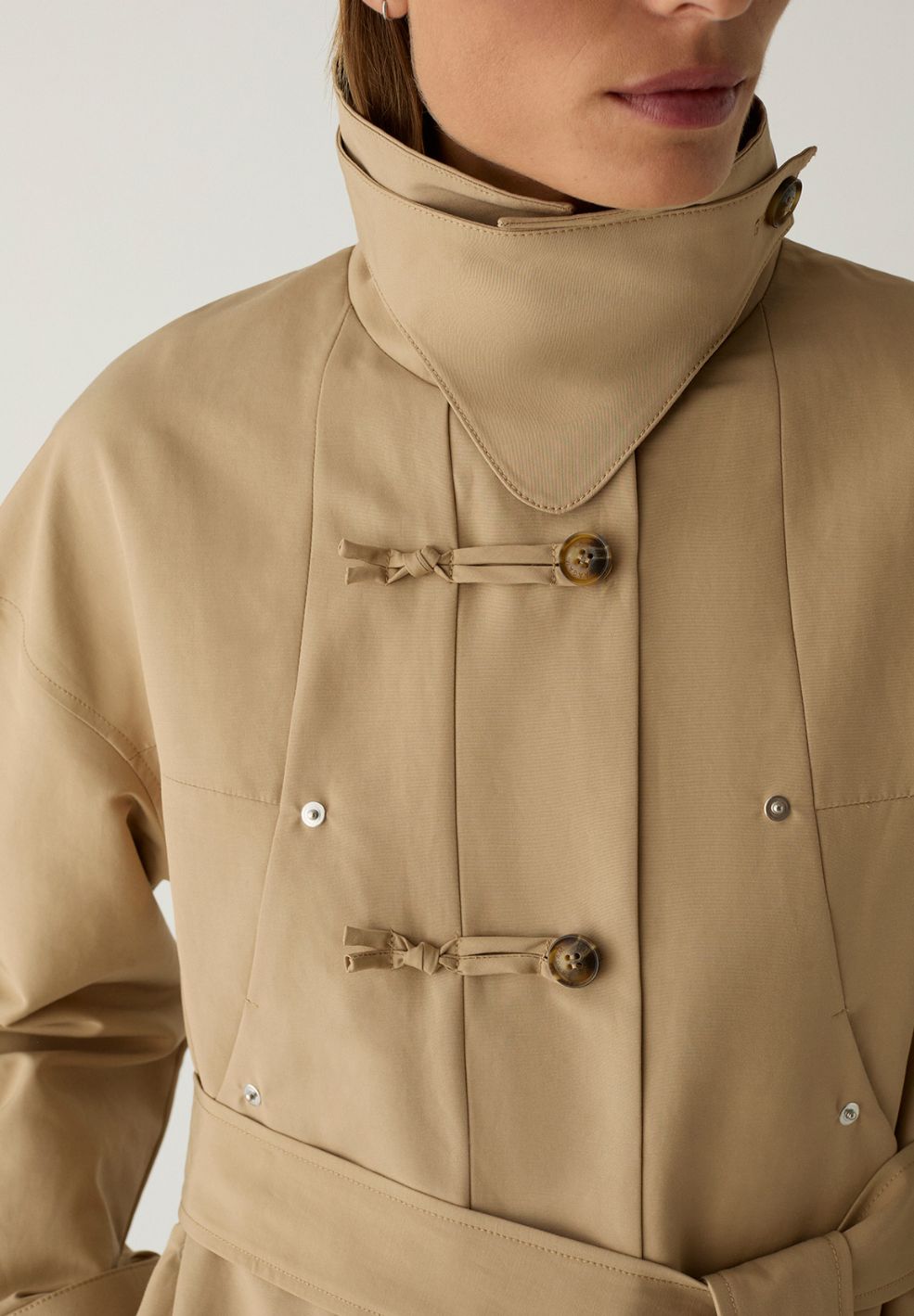 Antwerp Camel Trench Coat