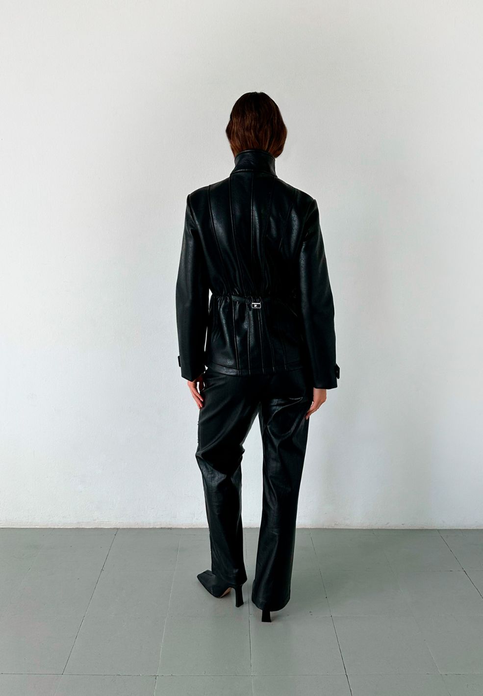 Berghain Padded Black Jacket-Coats & Jackets- by Laagam- Verse Amsterdam