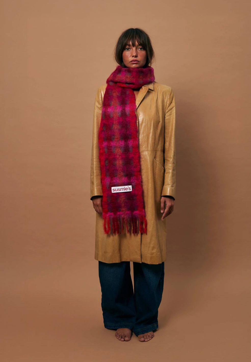 Crucify Your Mind Scarf-Hats & Scarves-Susmie's-Verse