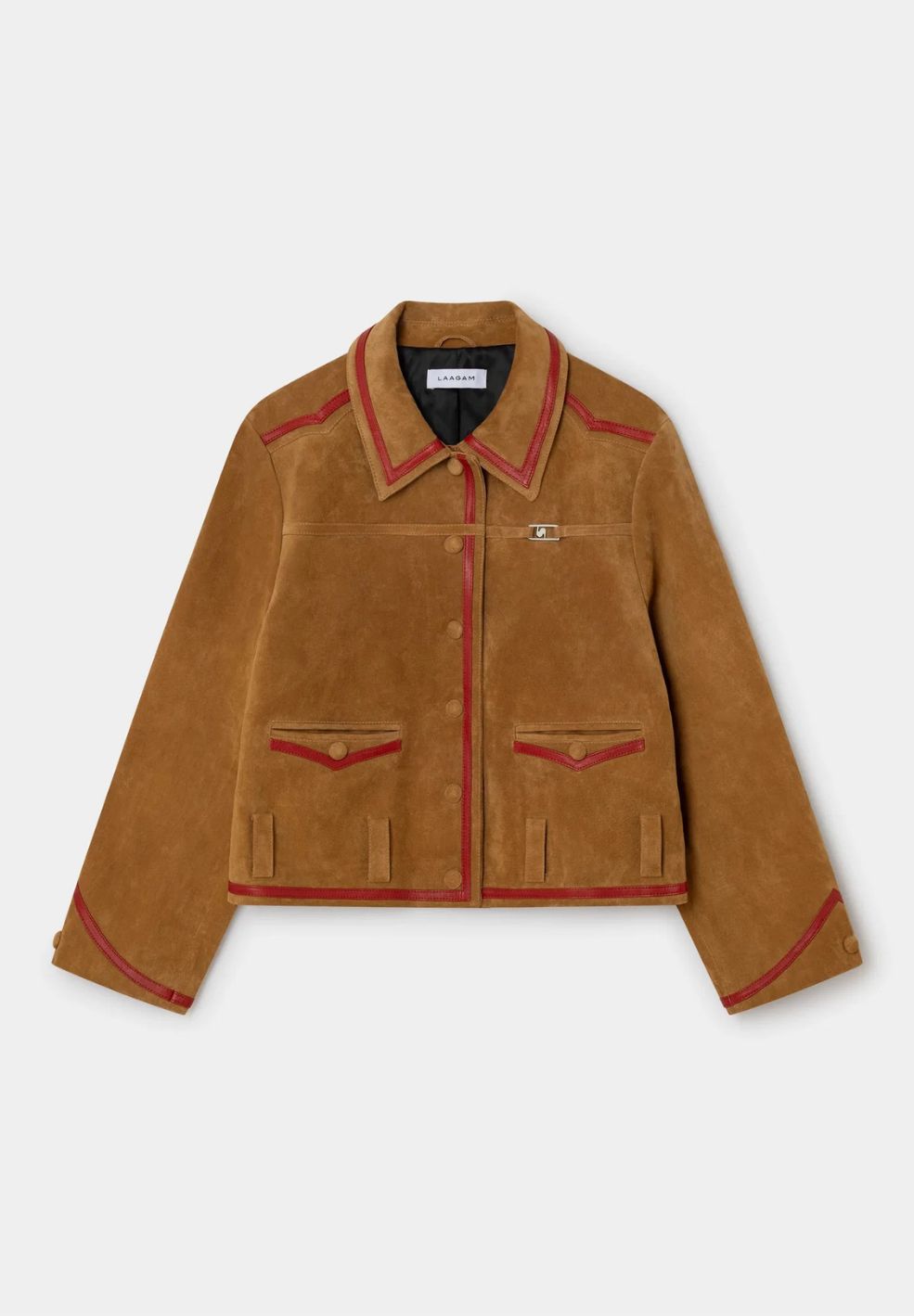 Aveline Real Suede Camel Jacket