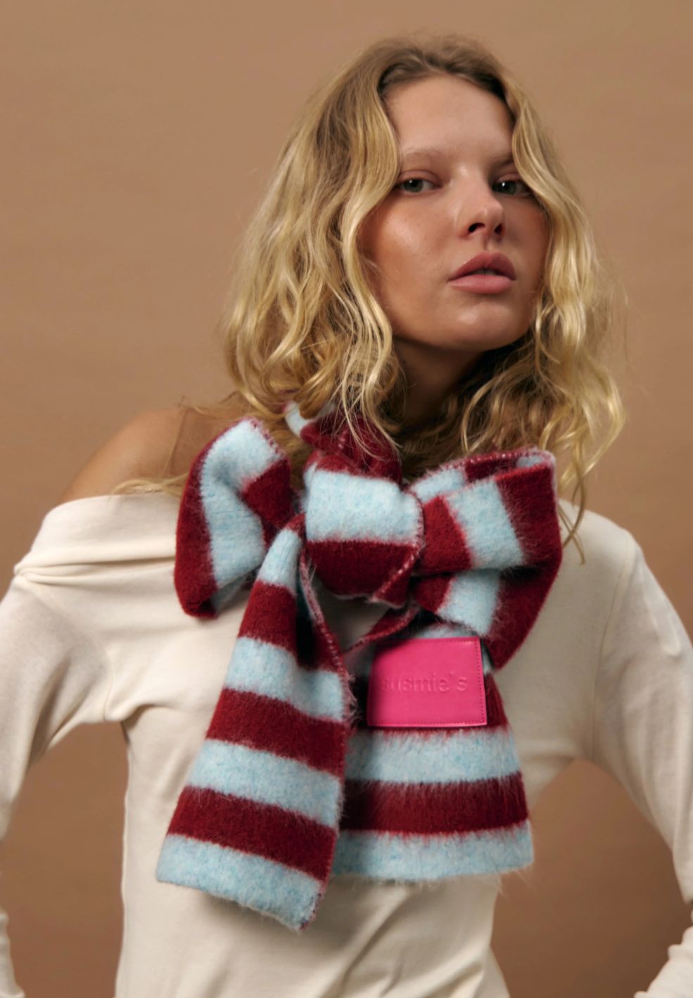 Polar Blue Scarf-Hats & Scarves-Susmie's-Verse