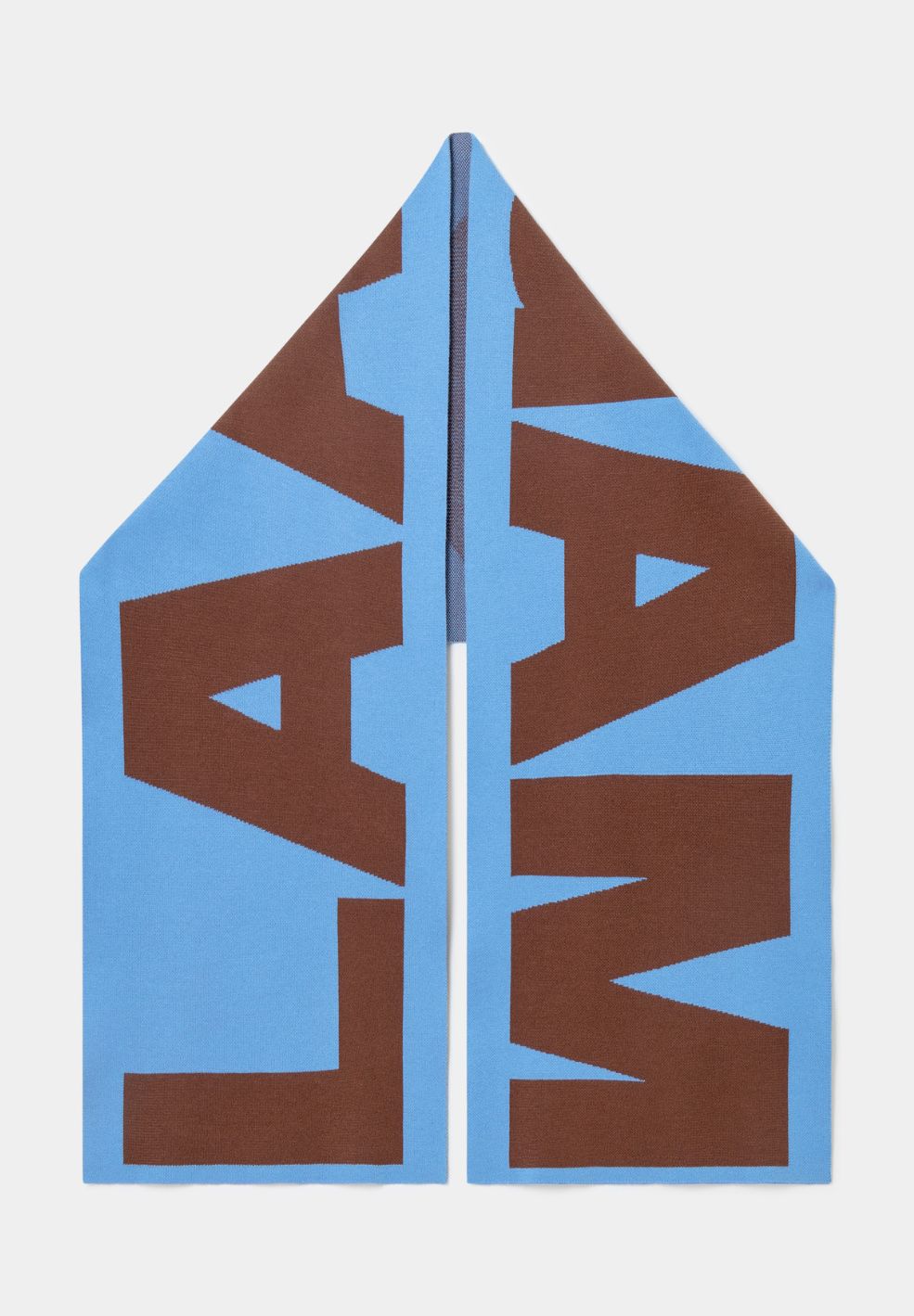 Damson Blue Logo Scarf-Hats & Scarves- by Laagam- Verse Amsterdam