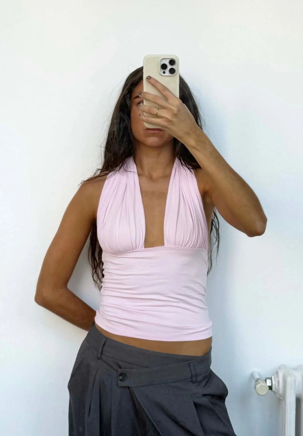 Isabela Pink Top One Size