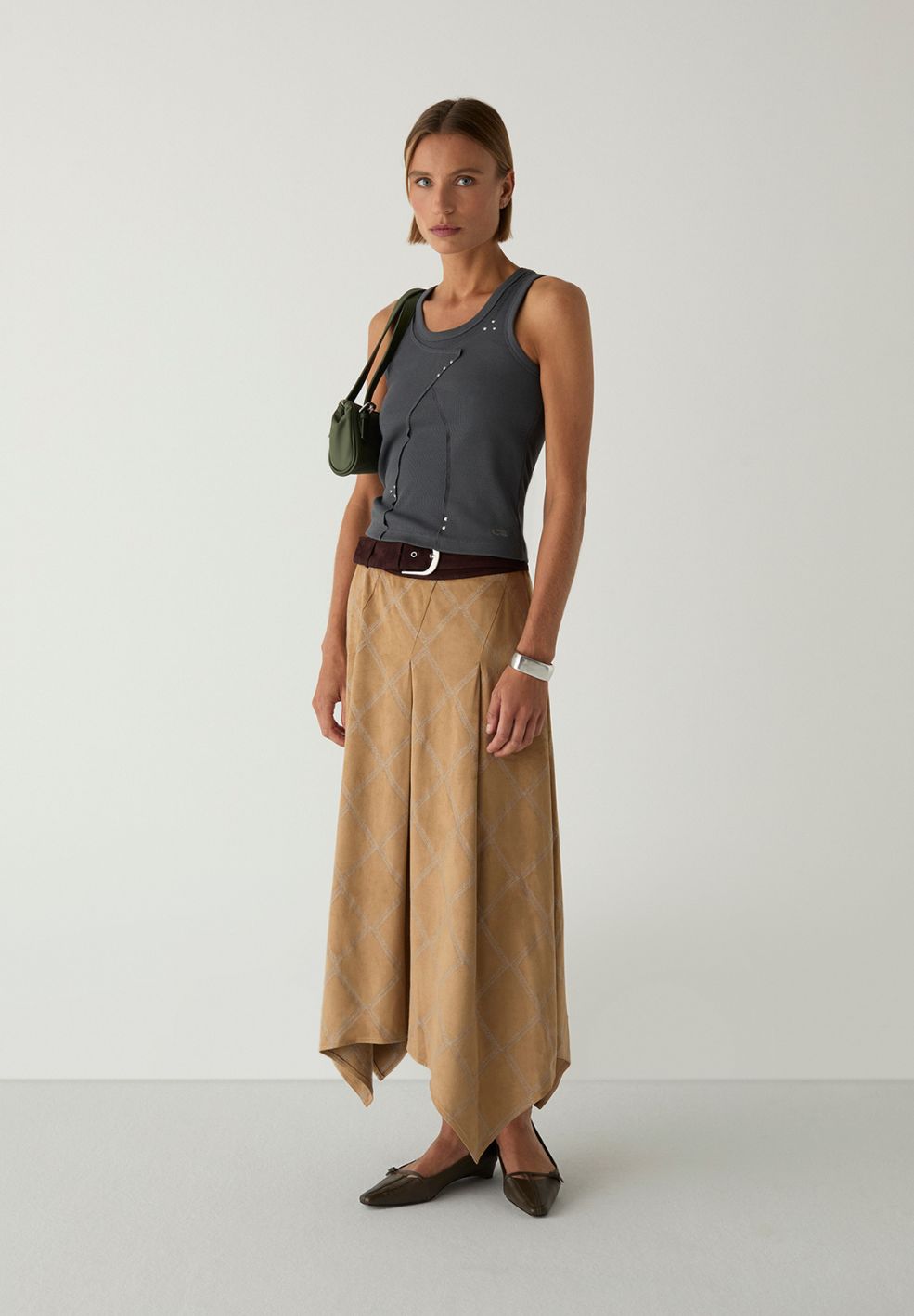 Aluma Grey Tank Top