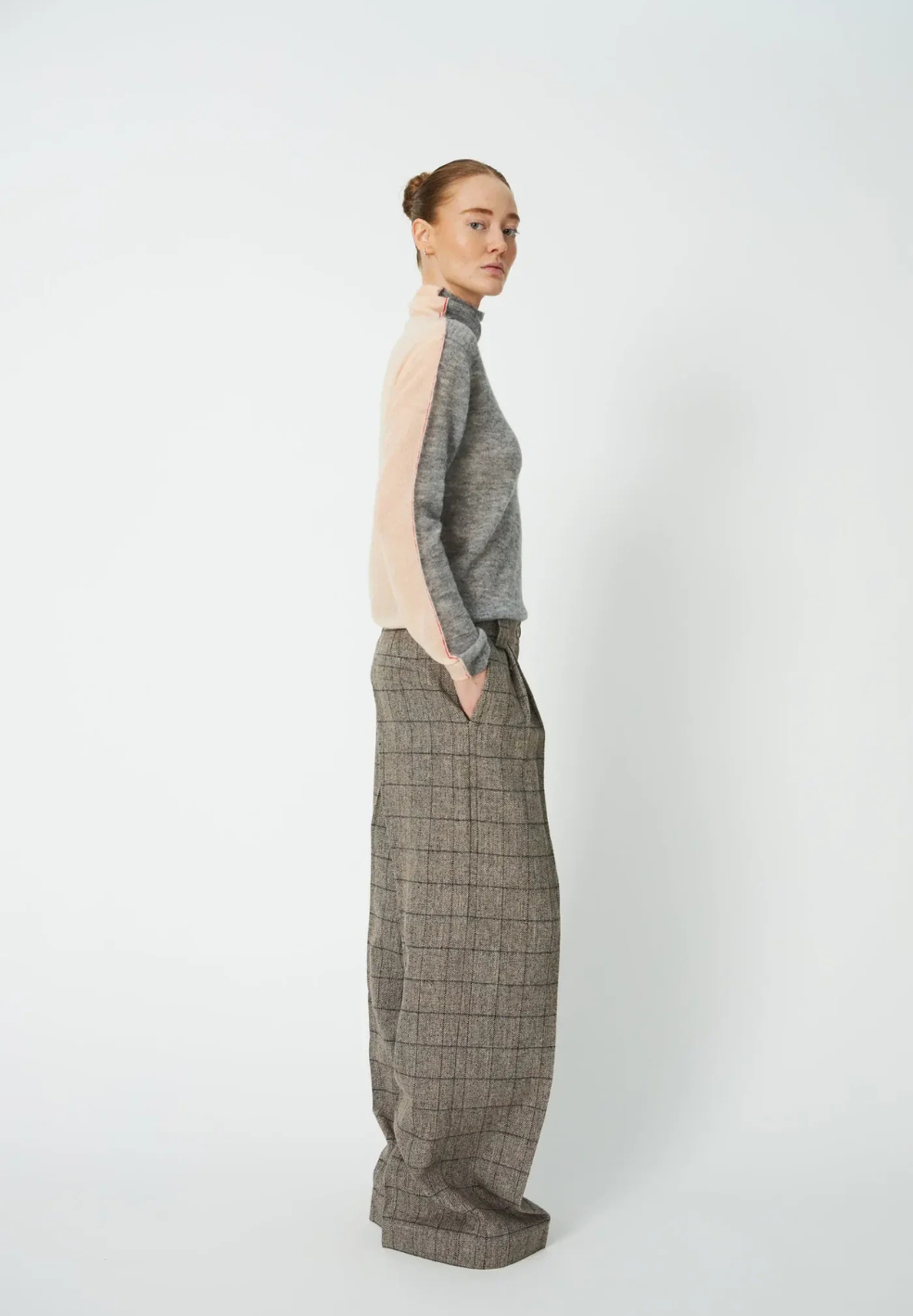 Alpaca Turtleneck Pale Pink