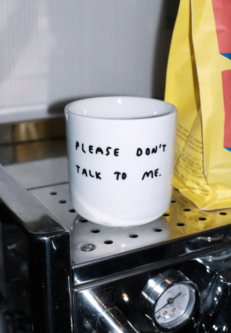 Please Don't Talk To Me Cup