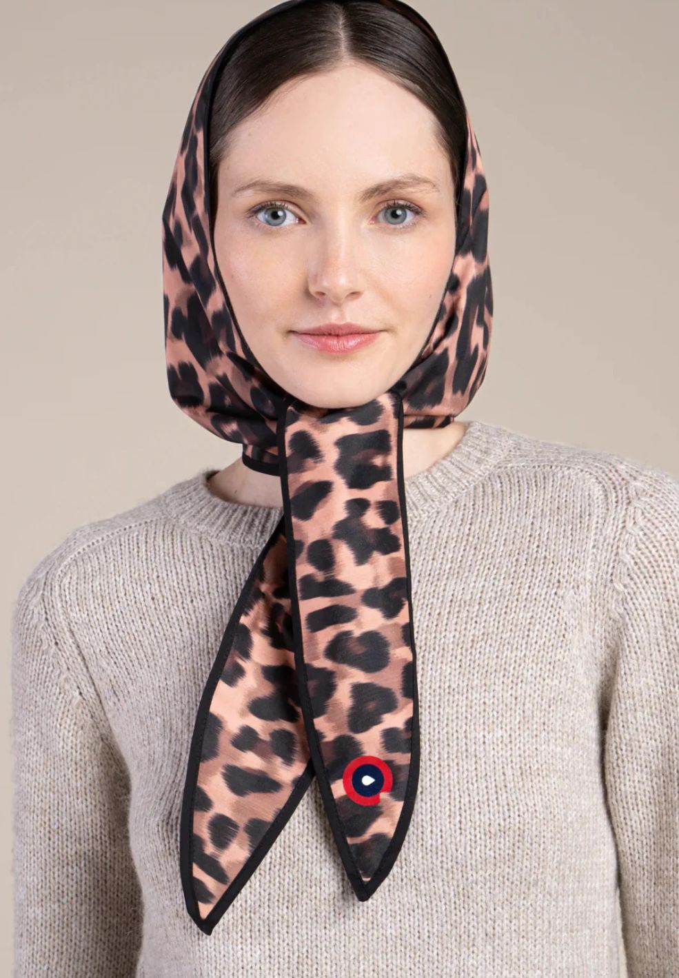 Couvre Chef Waterproof Headscarf New Leopard