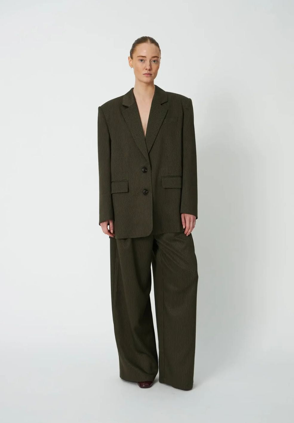 Oversized Blazer Army Green