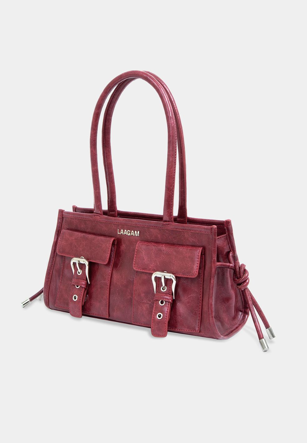 Ivy Bag Burgundy-Bags- by Laagam- Verse Amsterdam