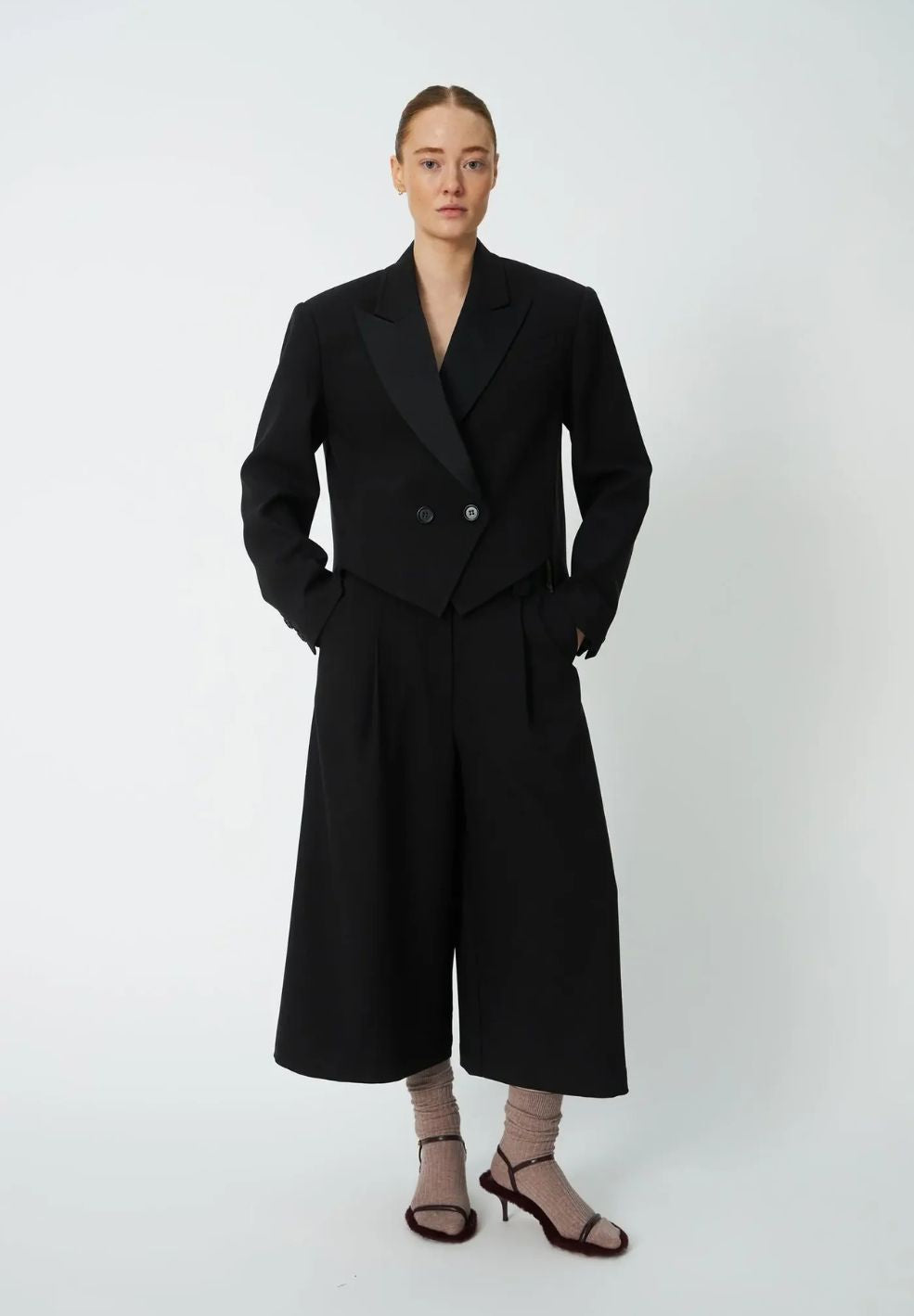 Tuxedo Blazer Black
