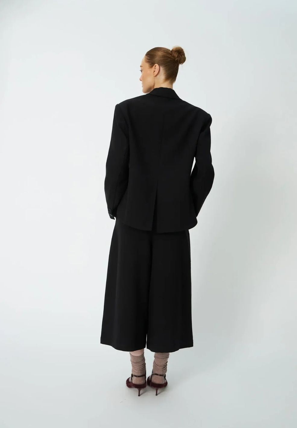Tuxedo Blazer Black