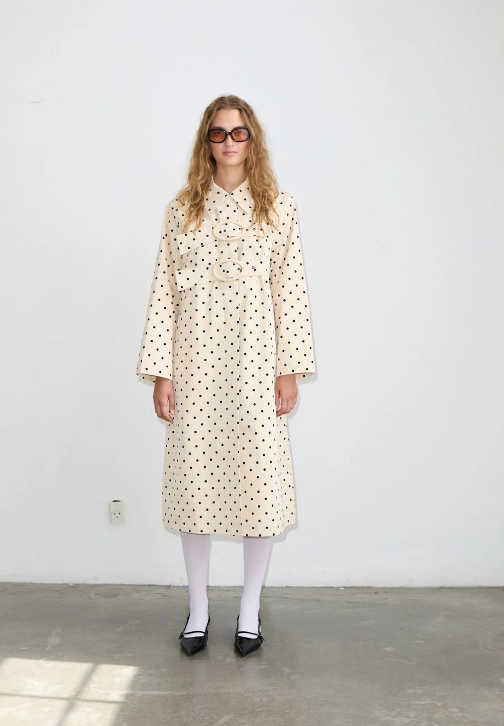 Bridget Coat Polka Dots