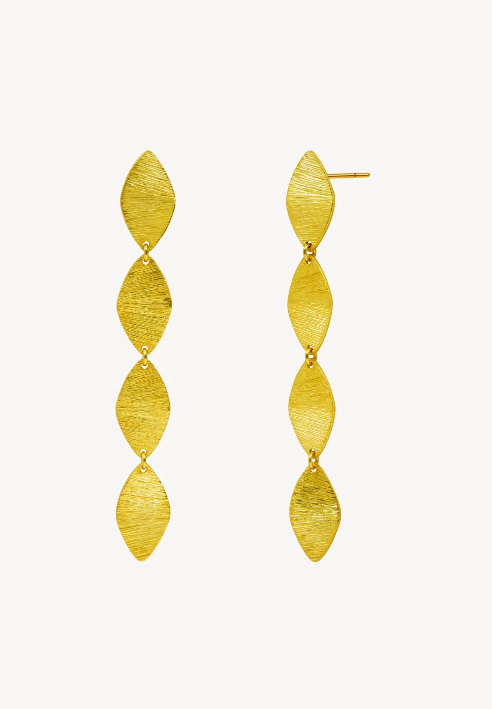 Pause Earrings Gold