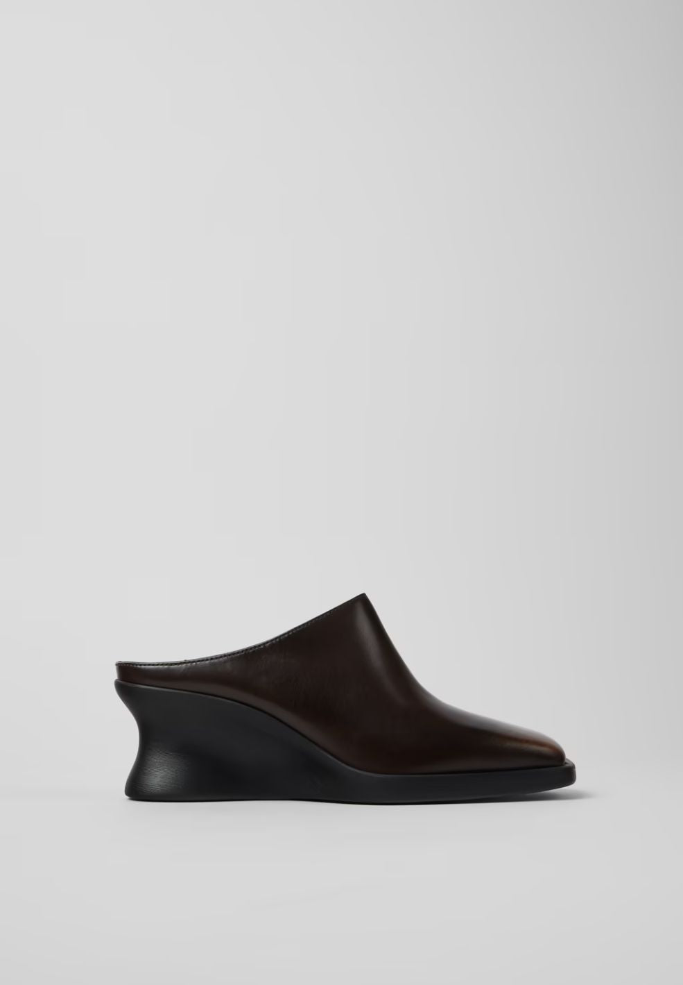 Louise Brown Leather Mule