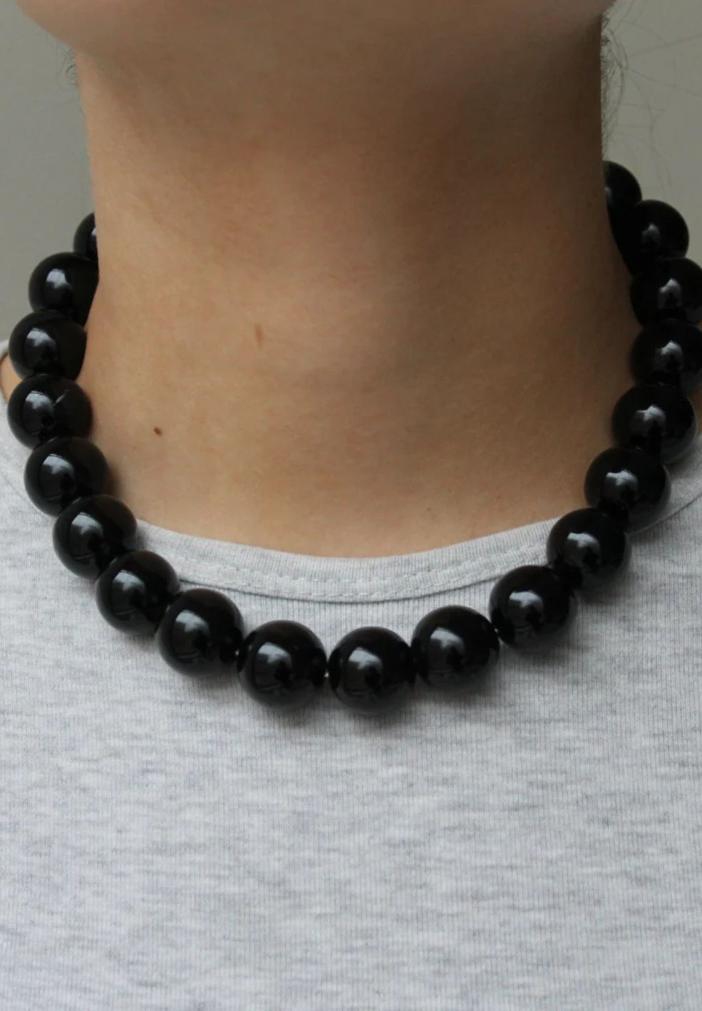 Midnight Black Necklace