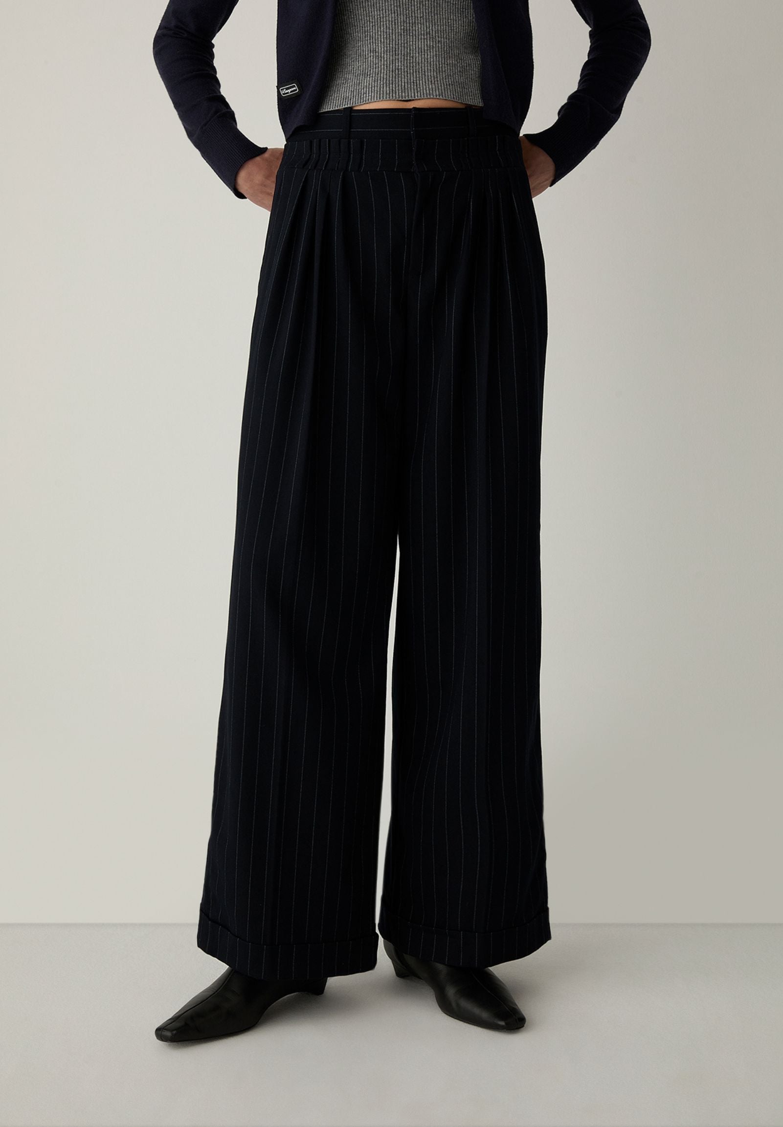 Stella Navy Pants