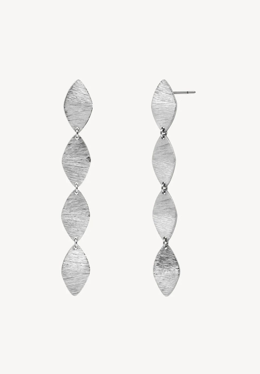 Pause Earrings Silver