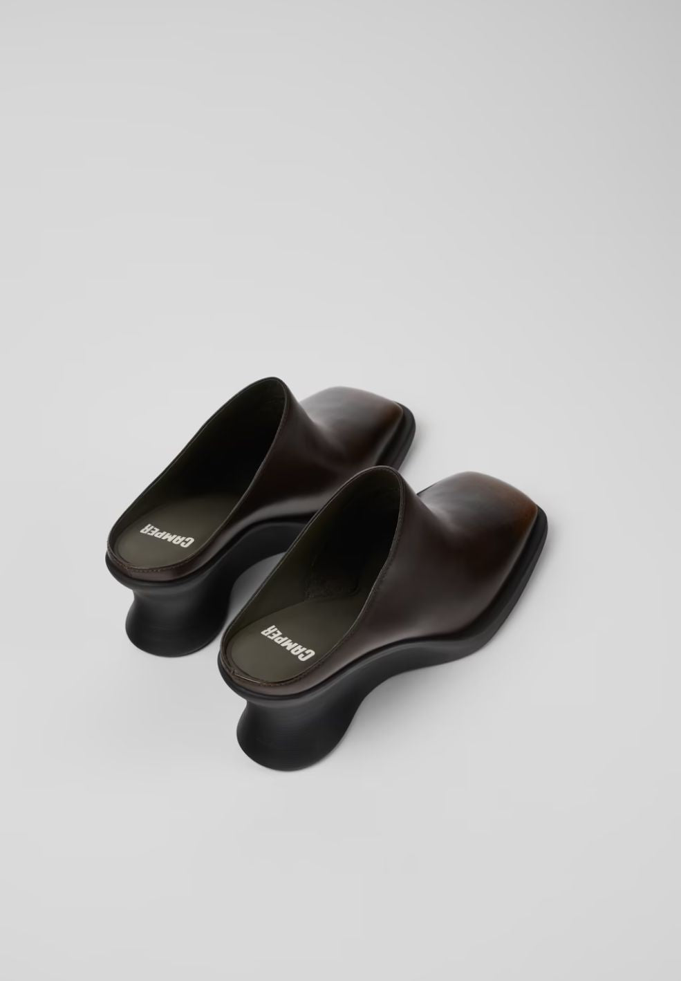 Louise Brown Leather Mule