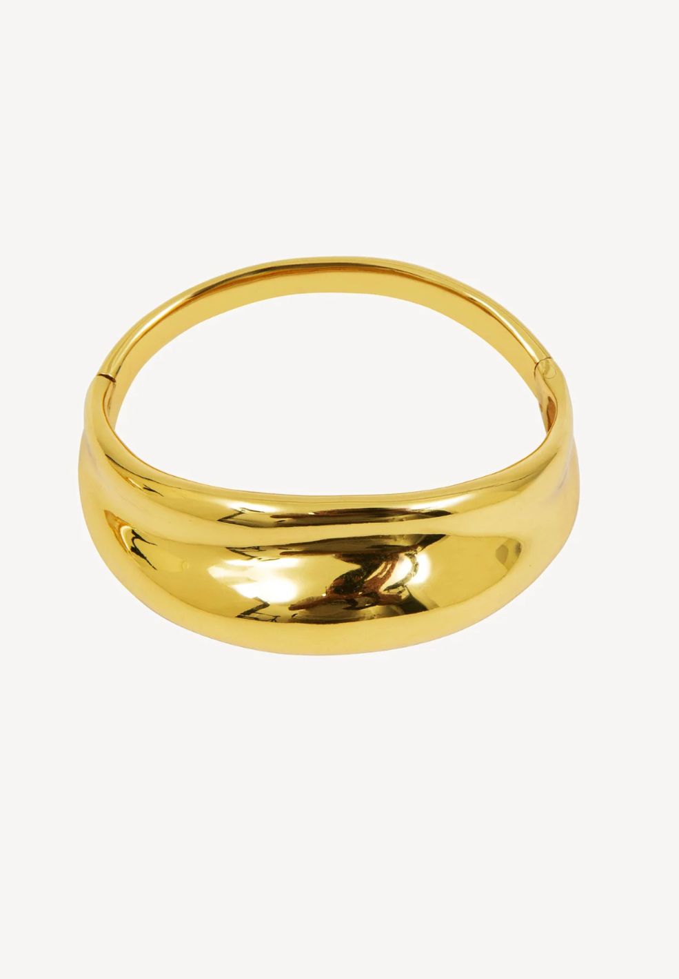 Wave Bracelet Gold-Jewellery- by Moncollier- Verse Amsterdam