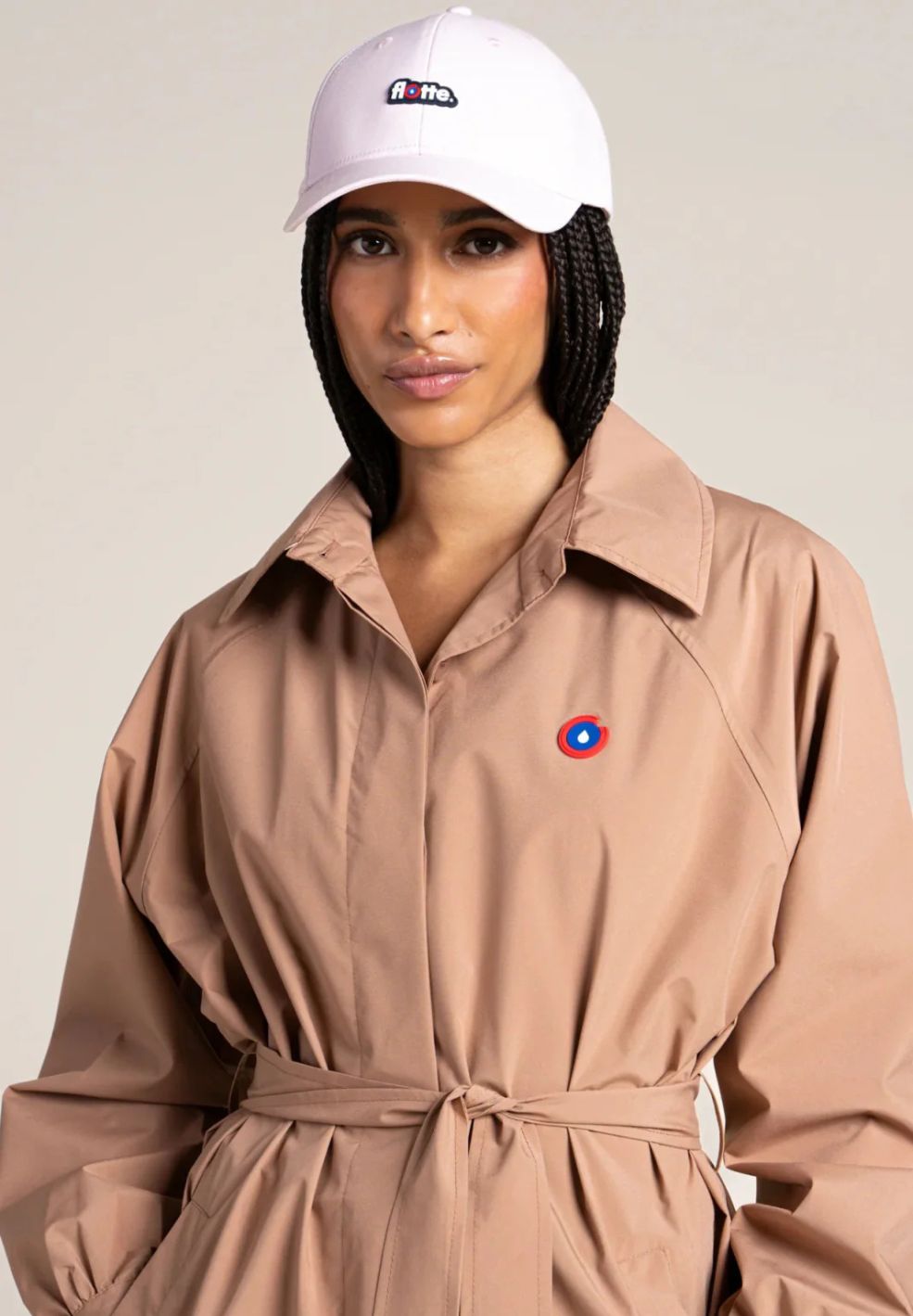Madeleine Long Trench Canelle